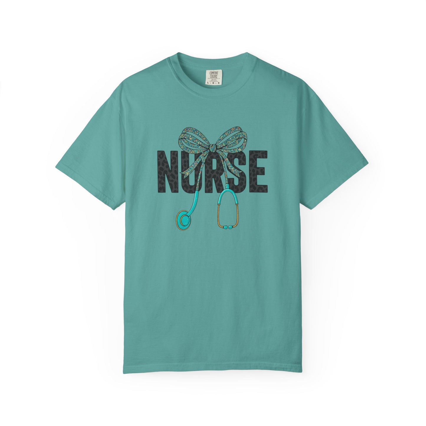 Nurse Stethoscope Bow T-Shirt