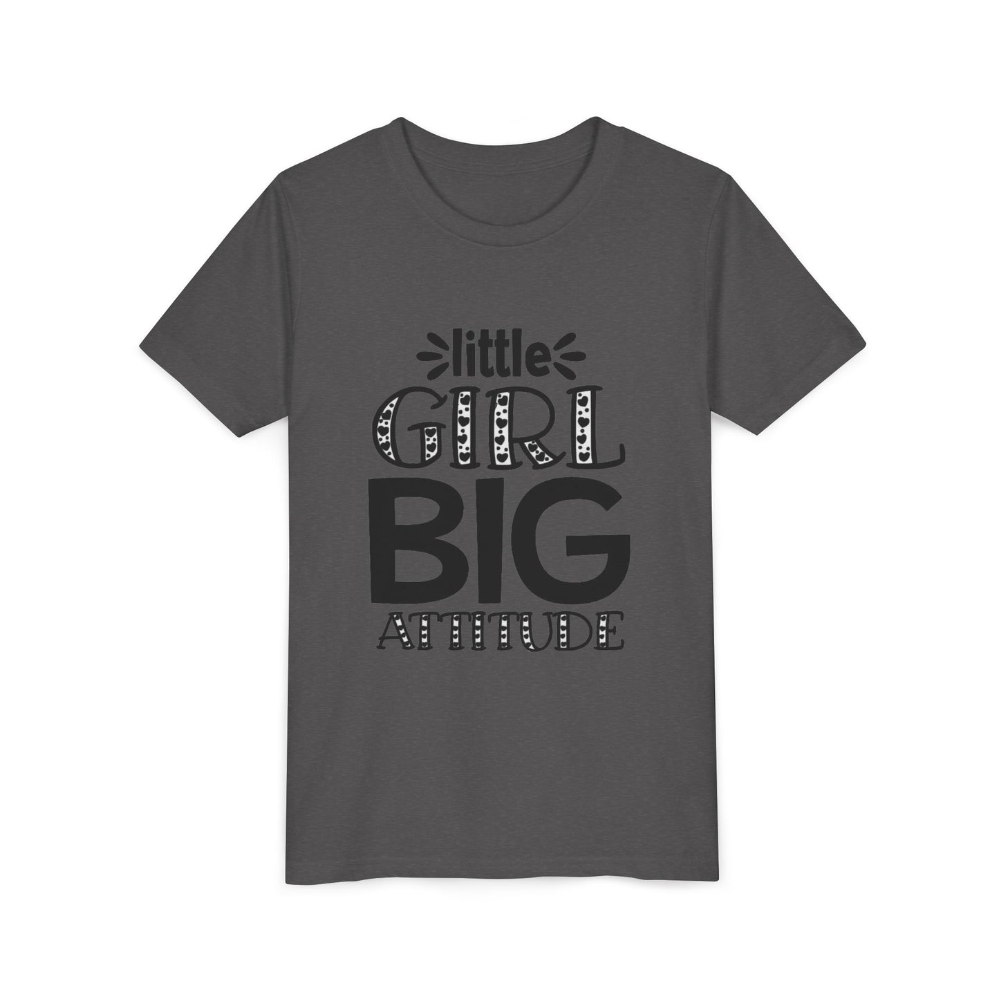 Little Girl Big Attitude Youth Tee