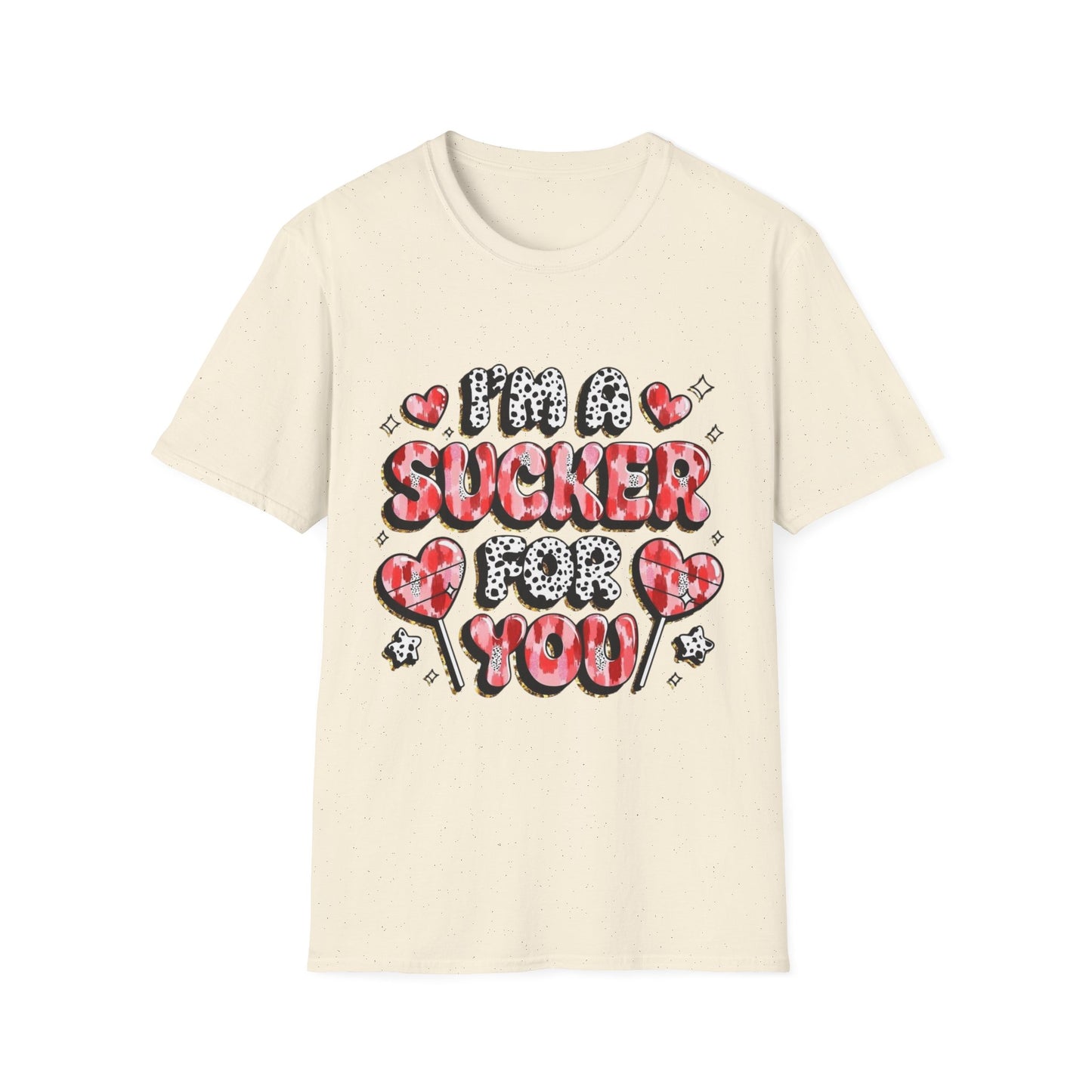 I’m a Sucker For You T-Shirt – Valentine Heart Lollipop Romantic Tee