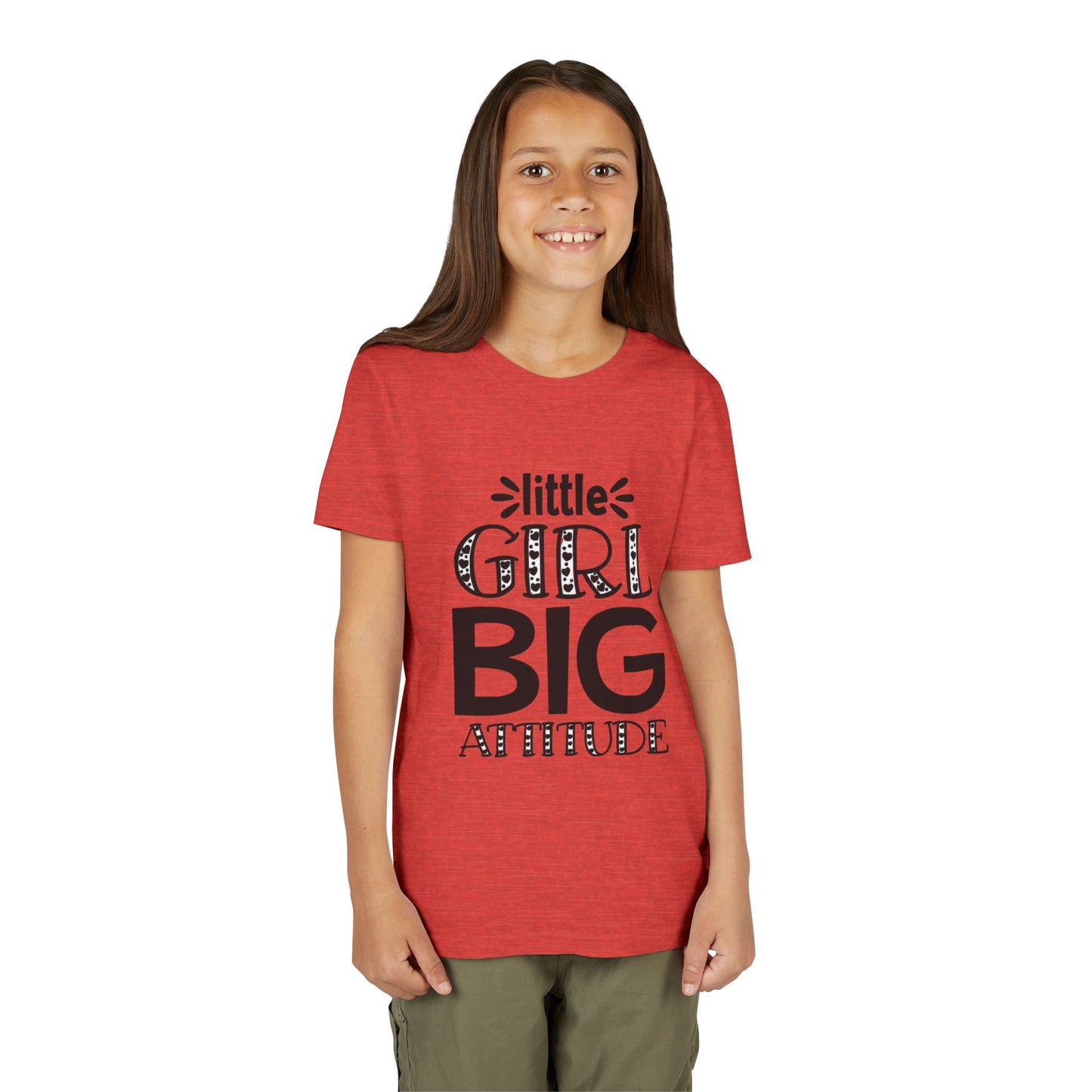 Little Girl Big Attitude Youth Tee