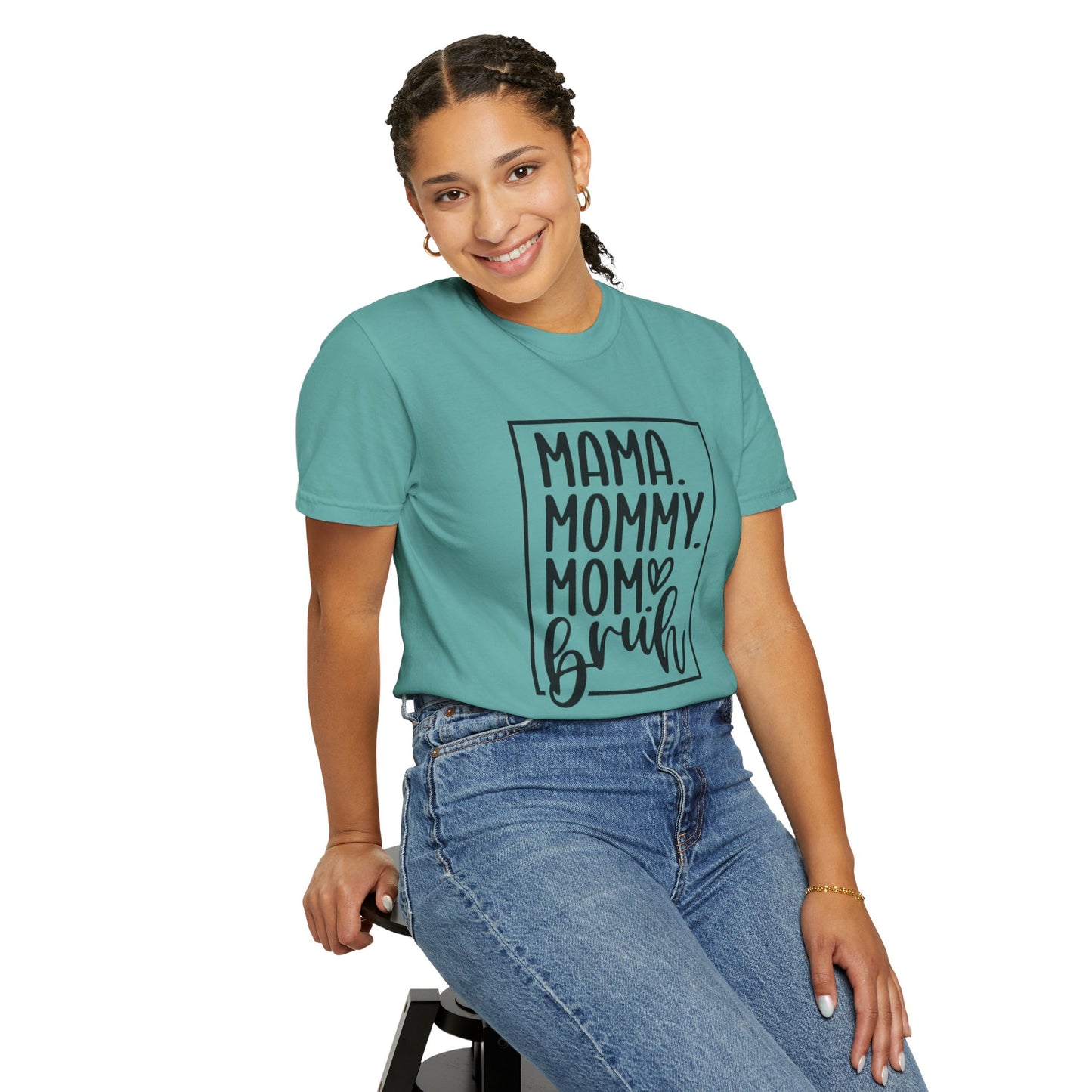 Mommy Mom Bruh T-Shirt — Funny Mama Mom Graphic Tee for New Moms & Mothers' Day