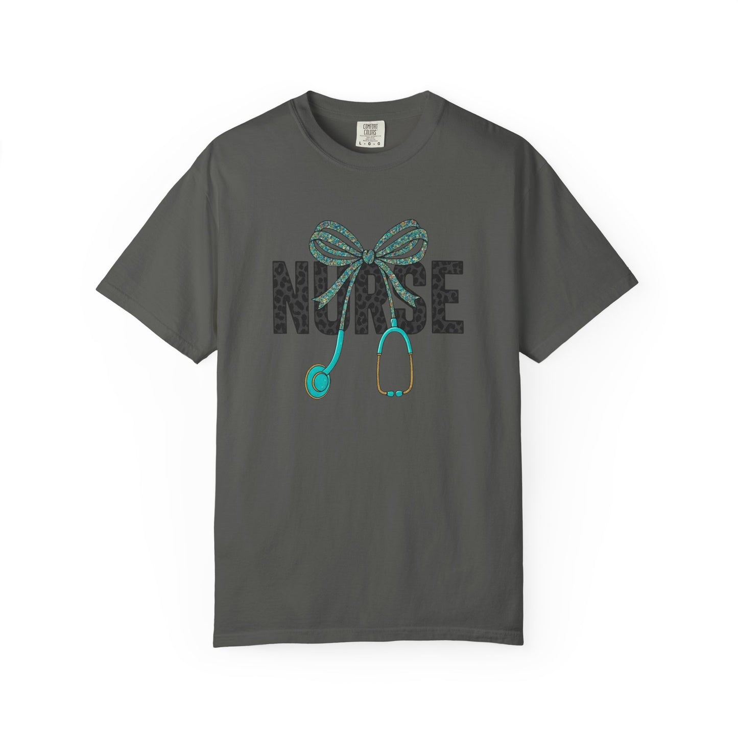 Nurse Stethoscope Bow T-Shirt